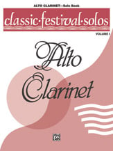 CLASSIC FESTIVAL SOLOS ALTO CL-SOLO cover